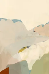 Astratto "Montagna serena"