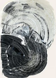 Astratto monocromatico vorticoso