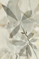 Sovrapposizione botanica traslucida