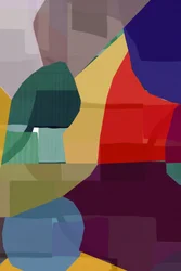 Forme astratte dai colori vivaci