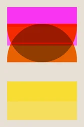 Strati geometrici dai colori vivaci