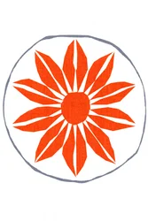 Fioritura arancione brillante