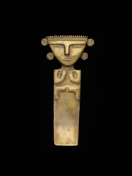 Pendente figurato, 200-1600 d.C.
