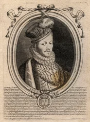 Ritratto di Luigi XII di Francia (1462-1515), re di Francia - incisione da 