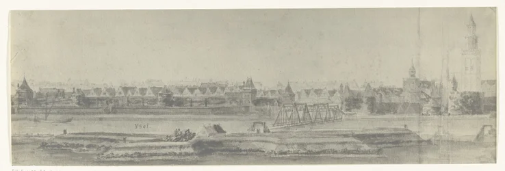 Veduta di Kampen, 1672 (serie di foto di disegni dell