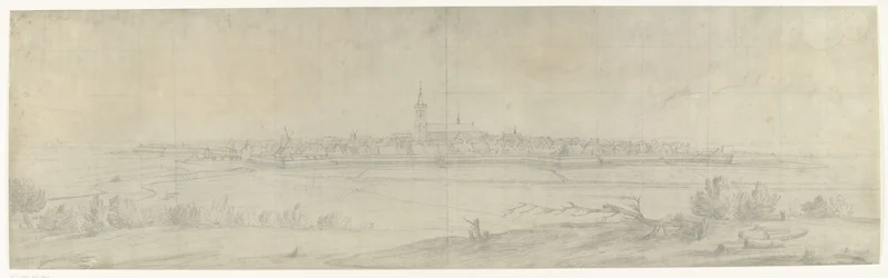 Veduta di Naarden, 1672 (serie di foto di disegni dell