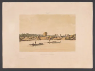 Riva e rada a Paramaribo