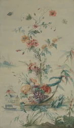 Fiori e chinoiserie, XVIII secolo