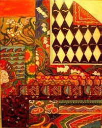 Disegni preferiti dettagliati, 2012 (acrilico, inchiostro)