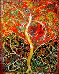 Albero della vita, 2017 (tecnica mista)