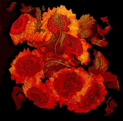 girasoli, 2014 (tecnica mista)