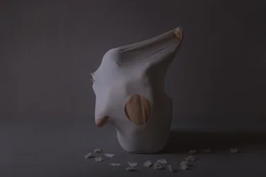 Figura astratta drappeggiata