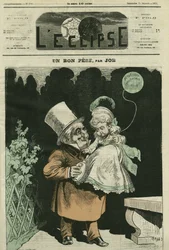 Un buon padre, Adolphe Thiers (1797-1877), storico e statista francese. Copertina di "L
