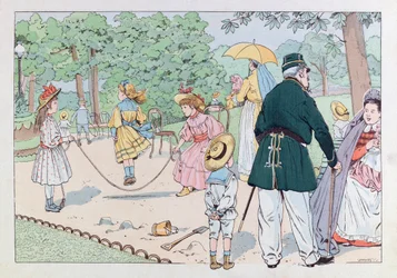 Jacques Marie Gaston Onfray de Breville detto JOB (1858-1931); illustrazione dal libro 