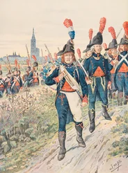 Jacques Marie Gaston Onfroy de Breville dit JOB - Truppe francesi di tutti i tempi: Pontoniers di Strasburgo (1793), Collezione Privata