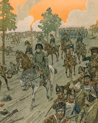 Storia del Belgio: Waterloo la sera della battaglia (18 giugno)