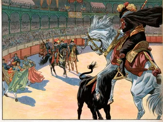 Una corrida in Spagna. Joachim Murat