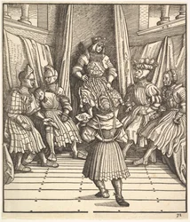 Illustrazione da Il Re Bianco Der Weiß König